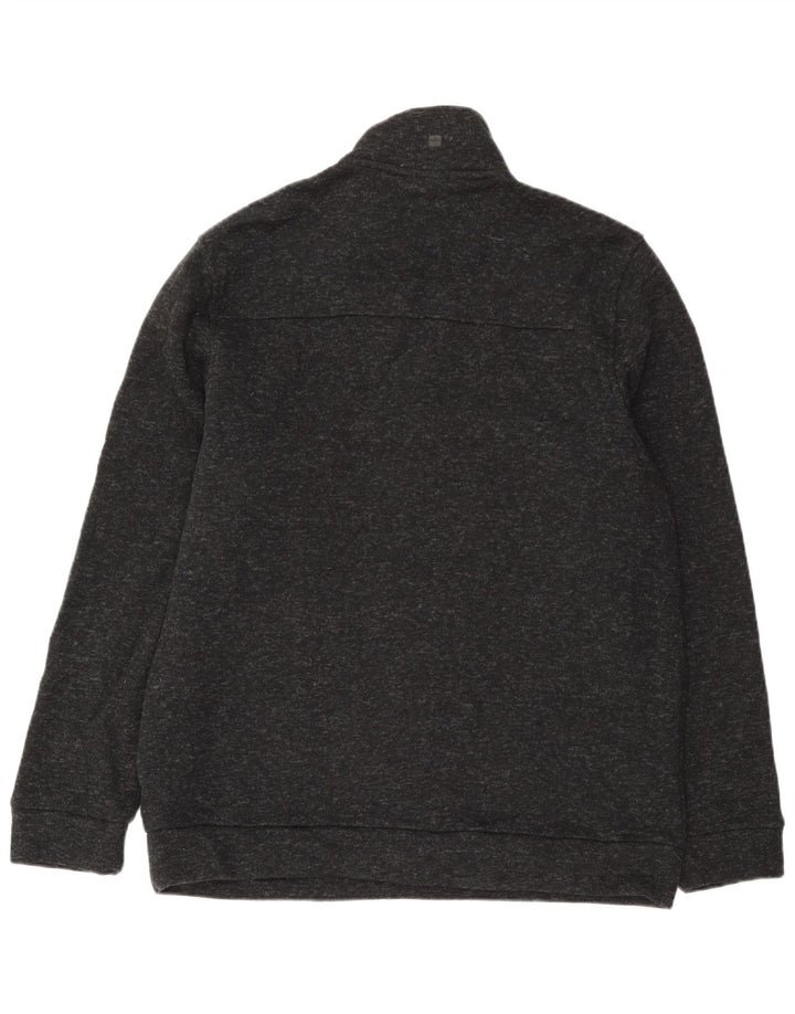 Mountain Warehouse Sudadera con Cuello Y Cremallera para Hombre Jersey XL Gris Moteado