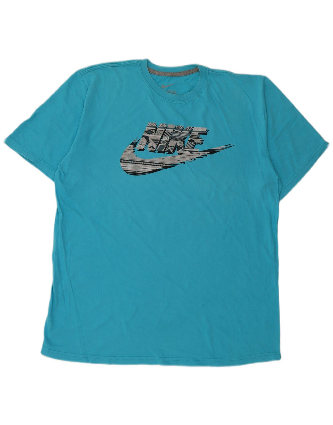 Nike Camiseta con gráfico de corte regular para hombre XL Algodón azul