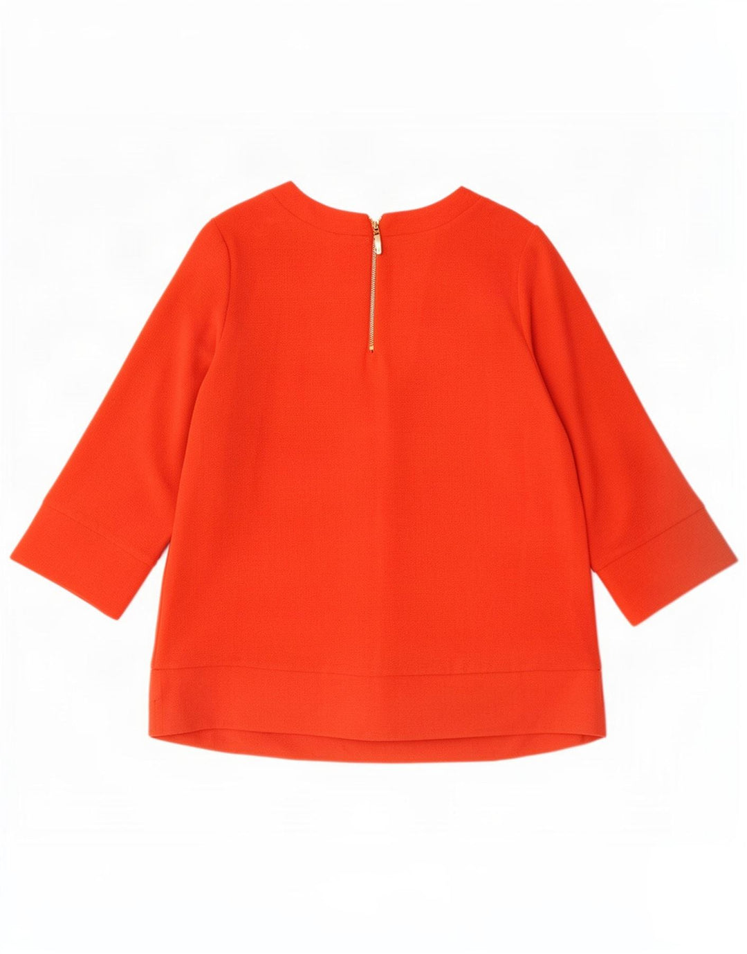 Marks & Spencer Top para mujer manga 3/4 UK 42 Poliéster naranja medio