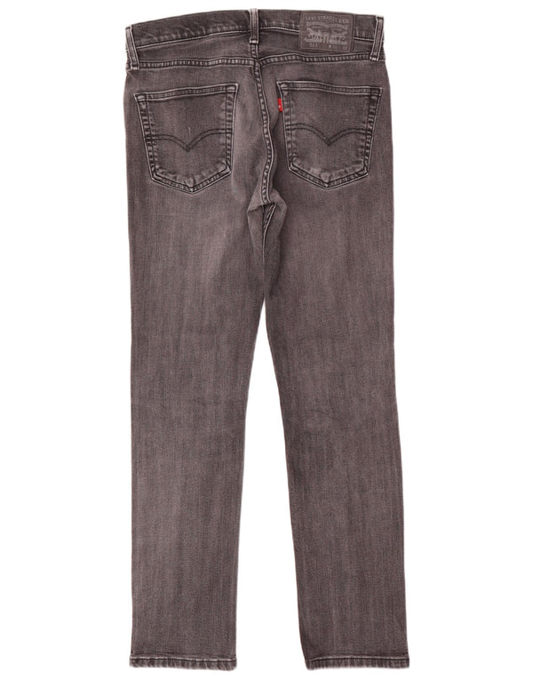 Levi's Hombre 511 Slim Jeans W32 L30 Algodón Gris