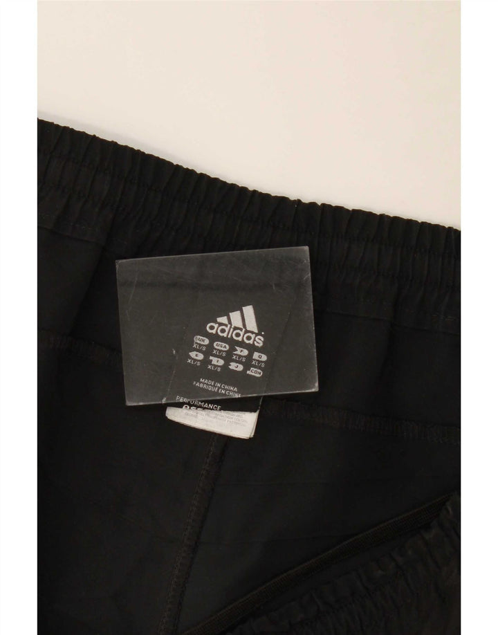 Adidas Hombre Pantalones De Chándal Joggers XL Negro Poliéster