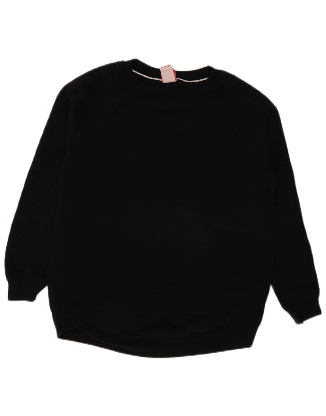 Nike Mujer Sudadera Jumper Grande Negro Algodón