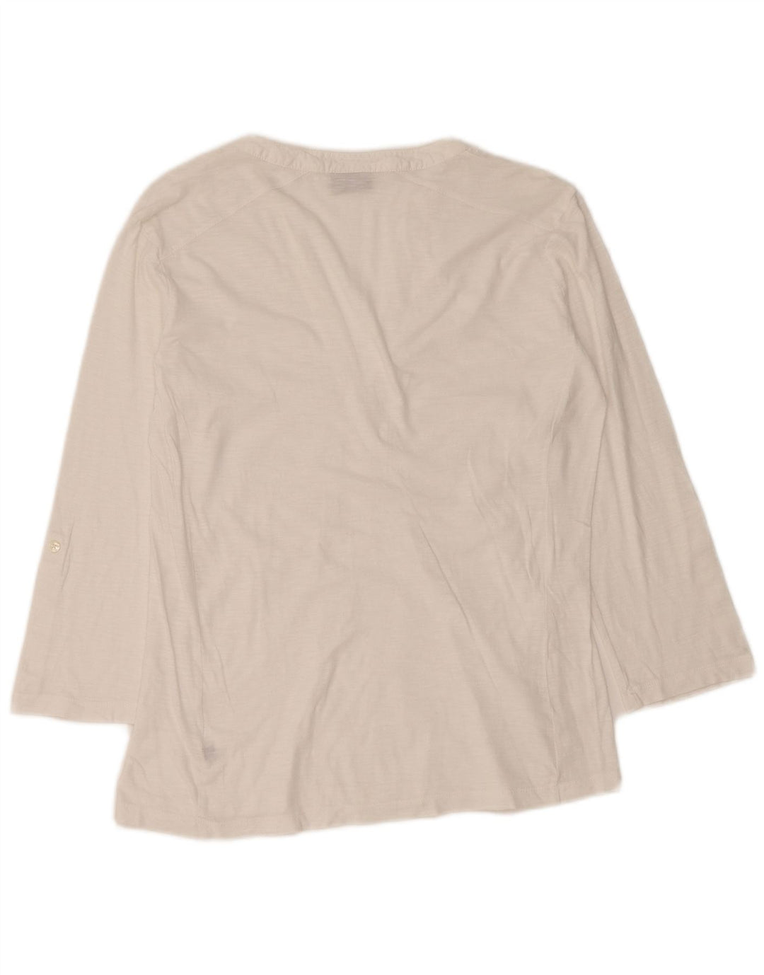 NAPAPIJRI Blusa de manga 3/4 para mujer UK 40 Small White Floral