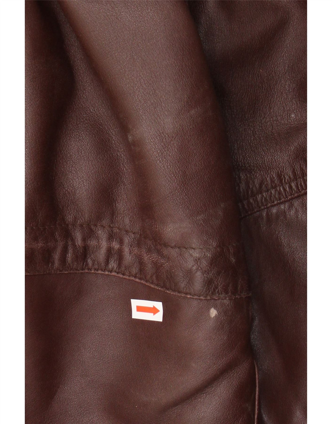 SARDAR Chaqueta de cuero para hombre UK 42 XL Cuero marrón