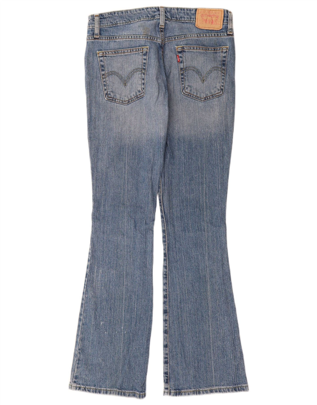 Levi's Mujer 518 Vaqueros Super Low Bootcut W28 L32 Algodón Azul