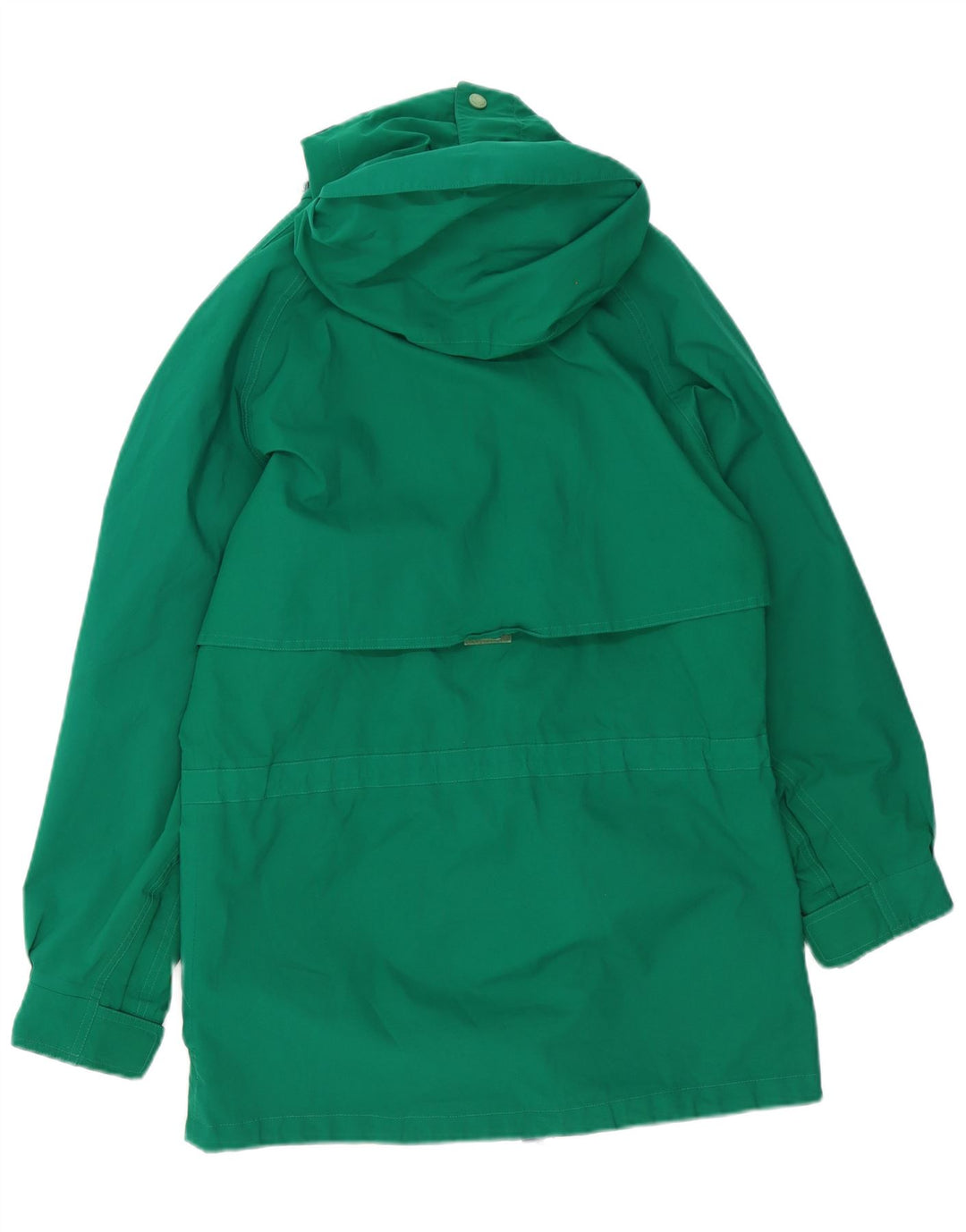 Eddie Bauer Chaqueta impermeable con capucha para hombre UK 36 Small Green Poliéster
