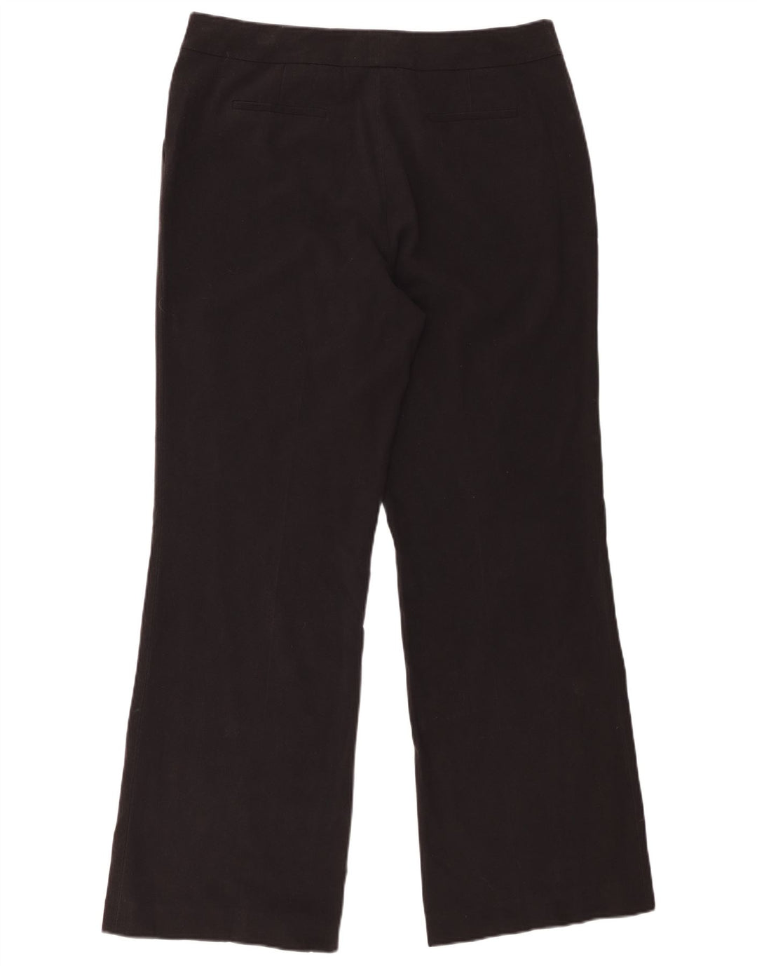 CALVIN KLEIN Pantalones chinos con corte de bota para mujer US 12 Large W34 L32 Negro