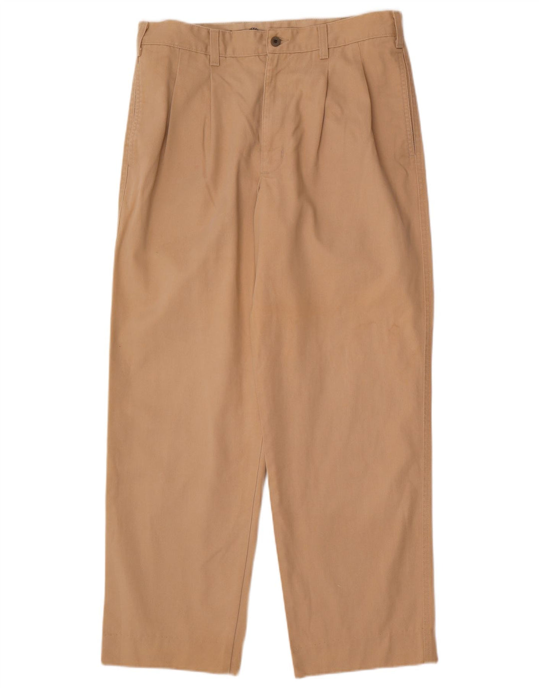 Dockers Pantalón chino con pinzas para hombre W33 L29 Beige