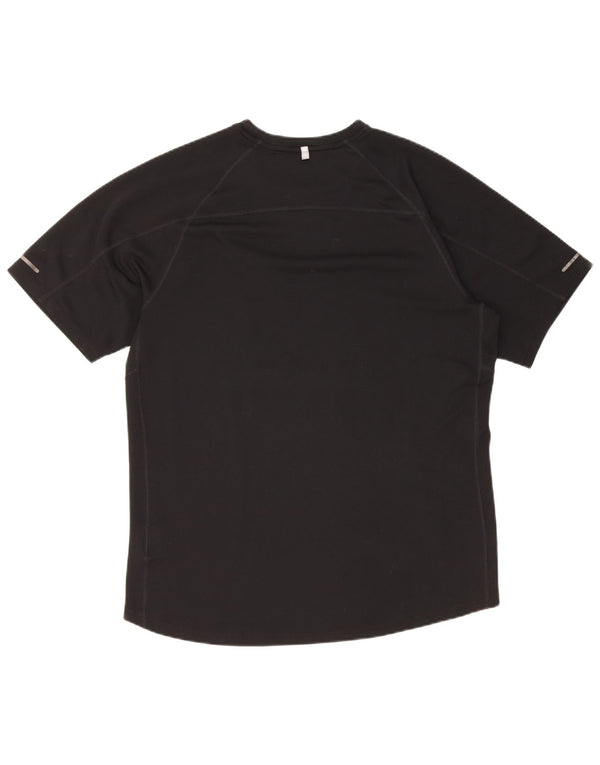 Nike - Camiseta Dri Fit para hombre, talla grande, poliéster negro