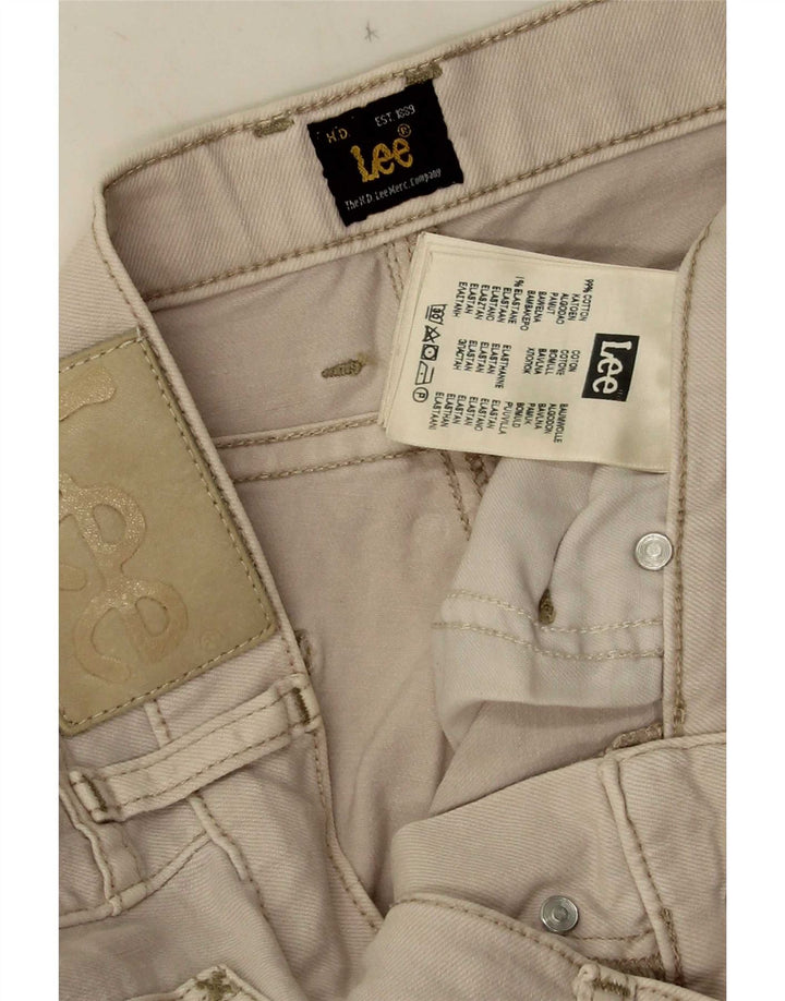 Pantalones cortos vaqueros Lee para hombre W30 Algodón beige medio