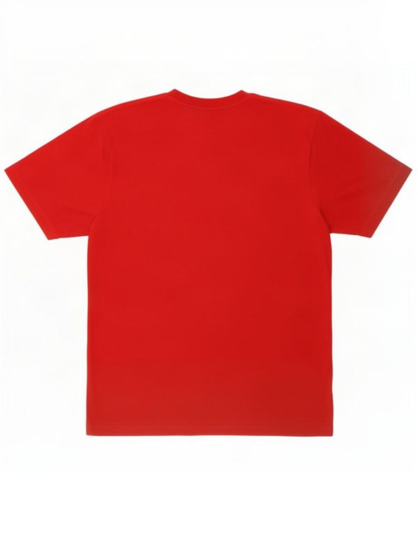 Umbro - Camiseta gráfica para hombre, talla grande, poliéster rojo