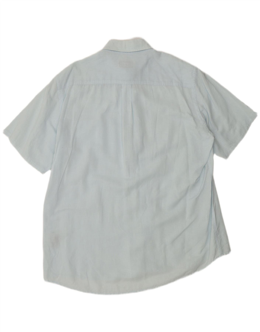 Kappa Camisa Manga Corta Hombre 2XL Lino Azul