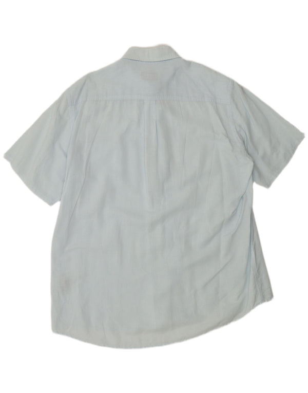 Kappa Camisa Manga Corta Hombre 2XL Lino Azul