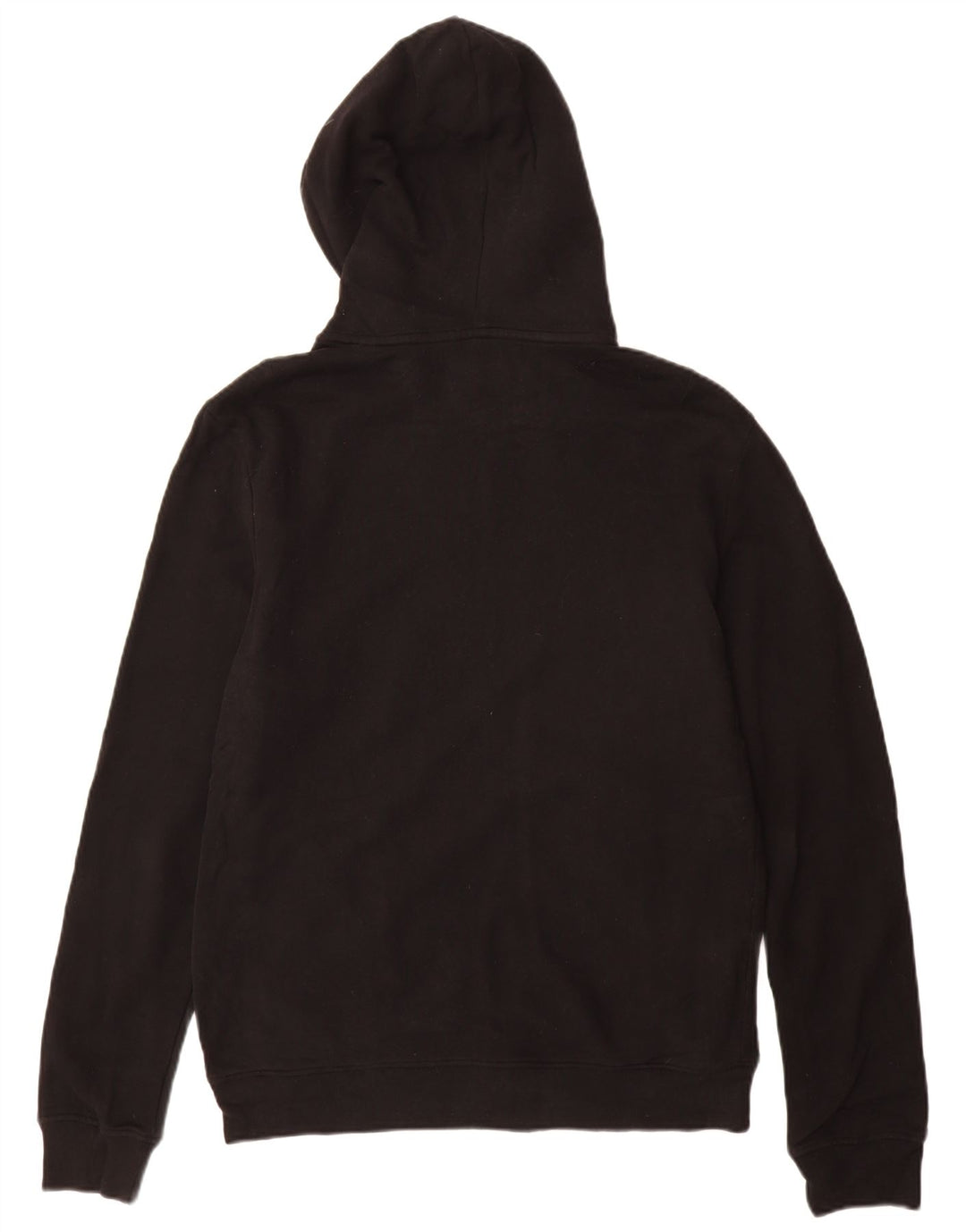 All Saints - Sudadera con capucha y cremallera para hombre, algodón negro mediano