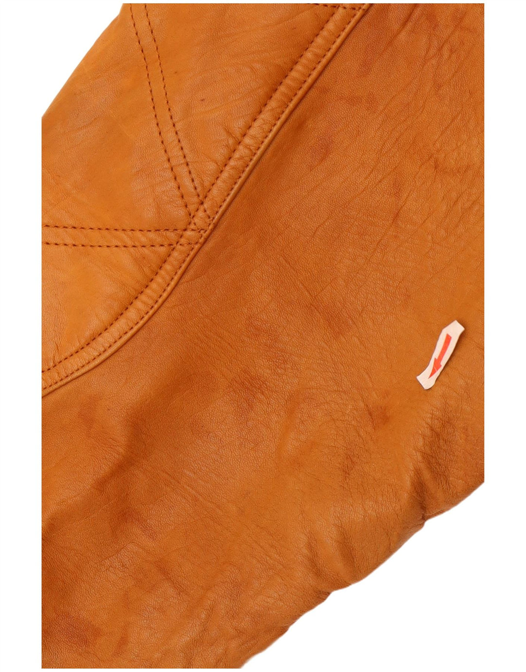 Vintage hombres chaqueta de cuero Reino Unido 40 marrón grande