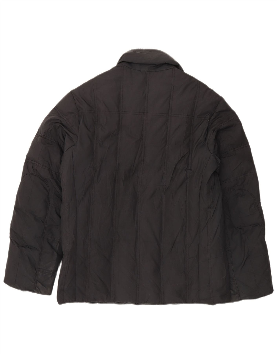 TRUSSARDI JEANS Chaqueta acolchada para hombre IT 46 Small Black