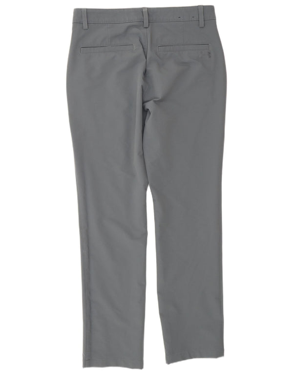 Under Armour Pantalón chino ajustado para hombre W32 L32 Gris