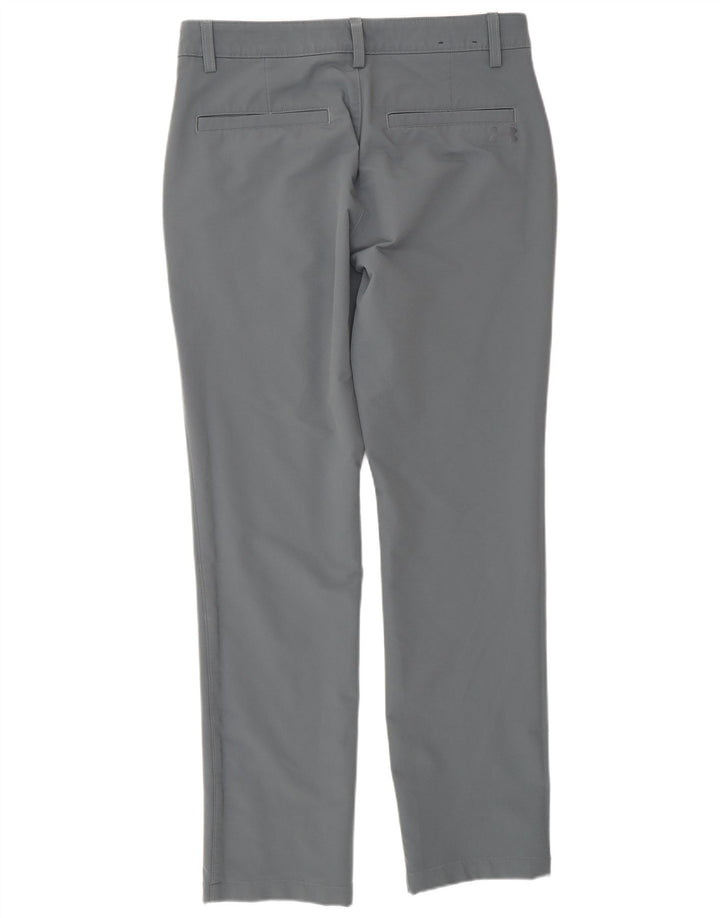 Under Armour Pantalón chino ajustado para hombre W32 L32 Gris