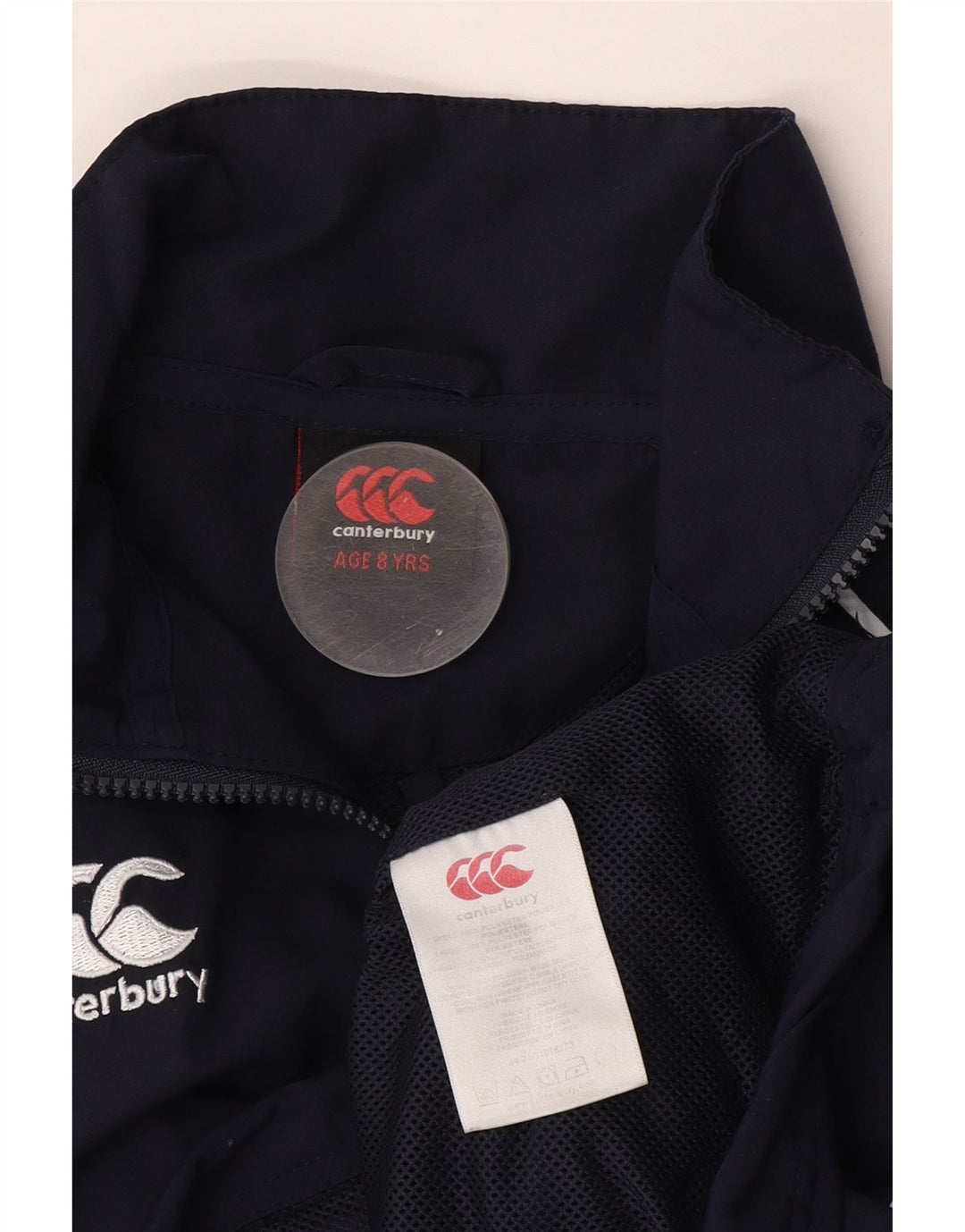 Canterbury Chubasquero Niño 7-8 Años Azul Marino Poliéster