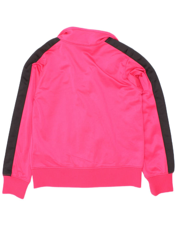 Nike Chaqueta de chándal para niña 3-4 años XS Rosa Colorblock Poliéster