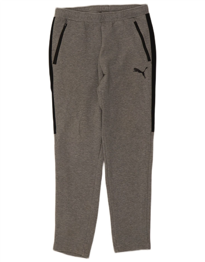 Pantalones De Chándal Puma Gris Medio Colorblock