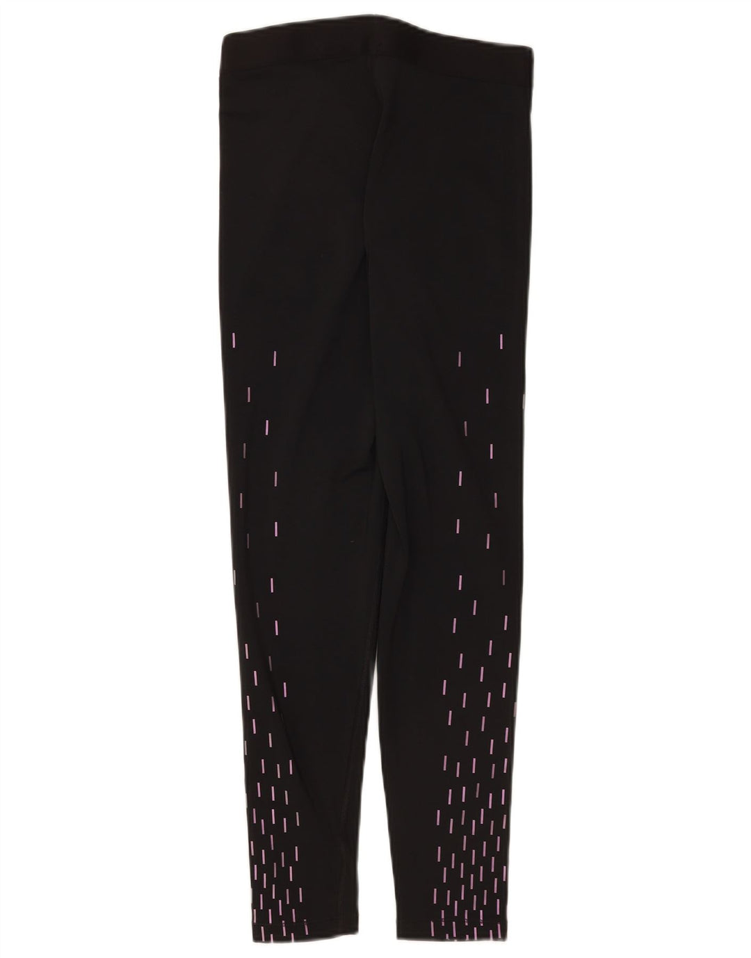 Nike Leggings gráficos Dri Fit para mujer UK 12 Mediano Negro Geométrico