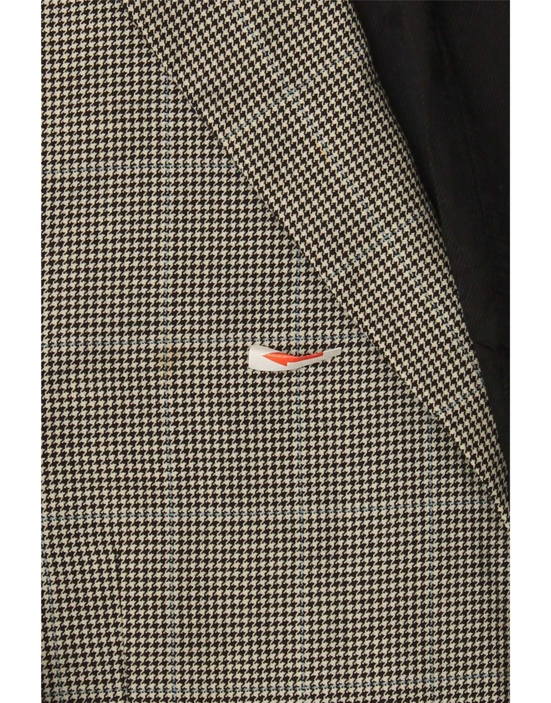 Marks & Spencer Chaqueta tipo blazer de 2 botones para hombre UK 42 Large Black Houndstooth