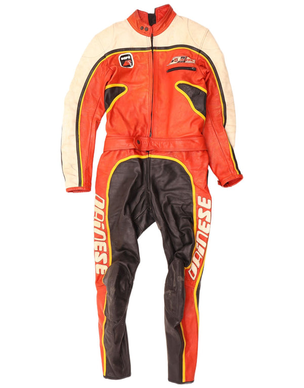 Conjunto de 2 piezas con gráficos de moto para hombre Dainese IT 50 Medium W32 L29 Rojo