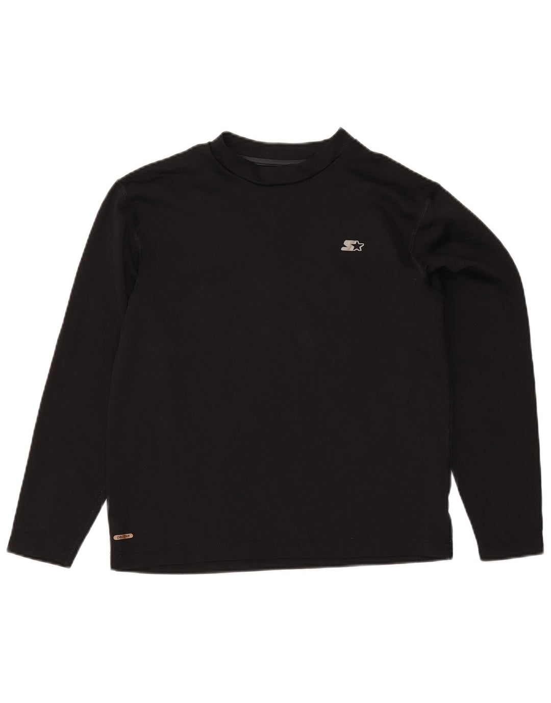 Starter Camiseta Hombre Manga Larga UK 42/44 Large Negro Poliéster