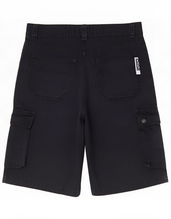 Pantalones cortos tipo cargo para niños Fishbone 15-16 años 2XL W32 L10 Azul marino