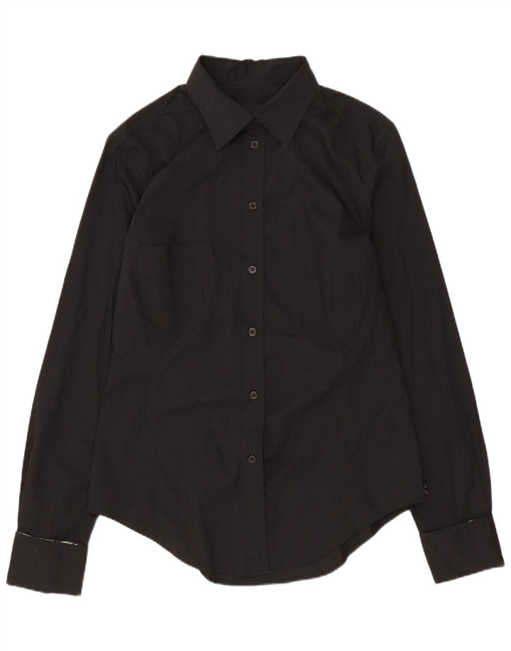 Paul Smith Camisa para mujer IT 44 Mediana Algodón negro