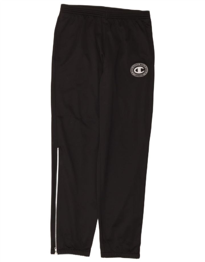 Champion Pantalones De Chándal Para Hombre Poliéster Negro Mediano