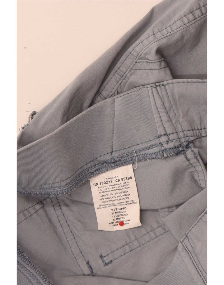 Lee pantalones cortos cargo para mujer US 12 grande W32 algodón azul
