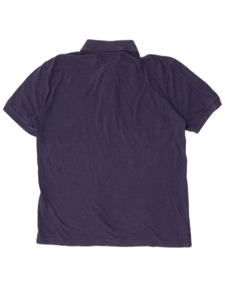 Kappa Polo Hombre Grande Azul Marino Algodón