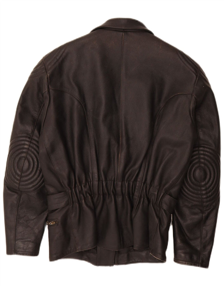 HIGHWAY 1 Chaqueta motera para mujer IT 40 Small Cuero negro