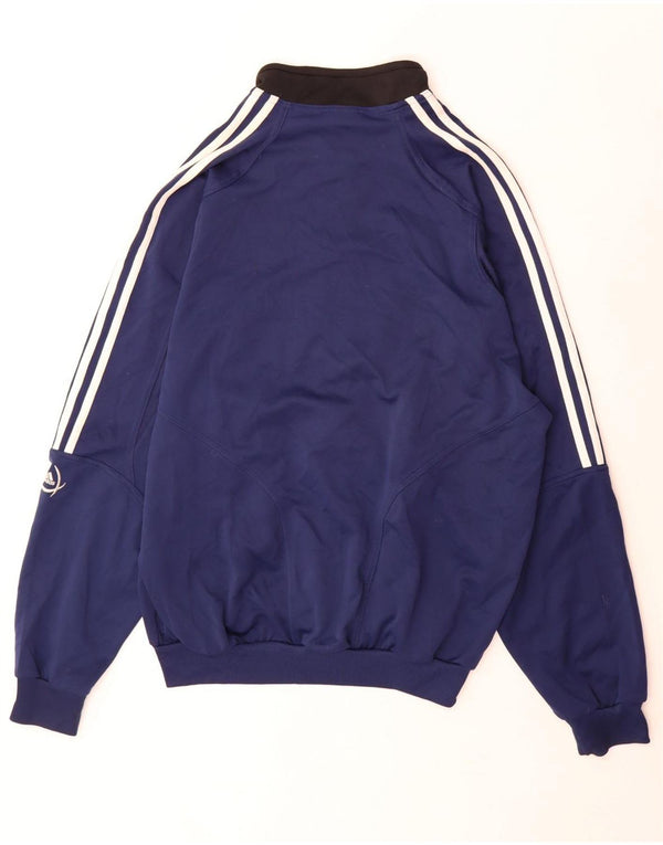 Adidas - Chaqueta de chándal para hombre, talla 44/46, color azul marino