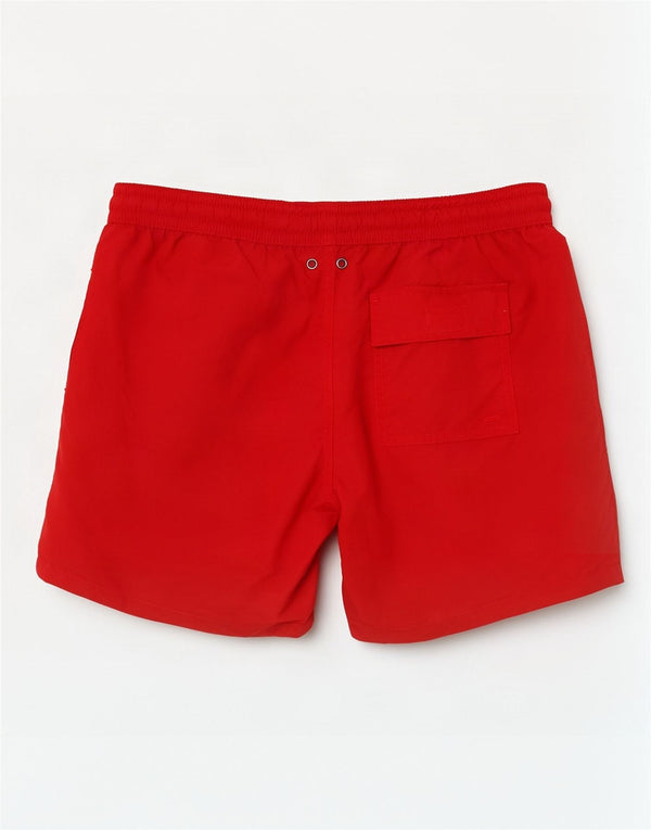 Polo Ralph Lauren Hombre Bañador Shorts Mediano Rojo Poliéster