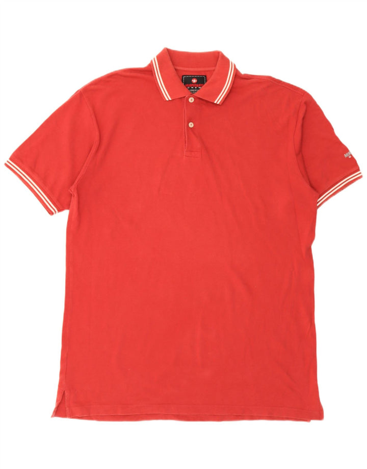 Murphy & Nye Polo para hombre 2XL Algodón rojo
