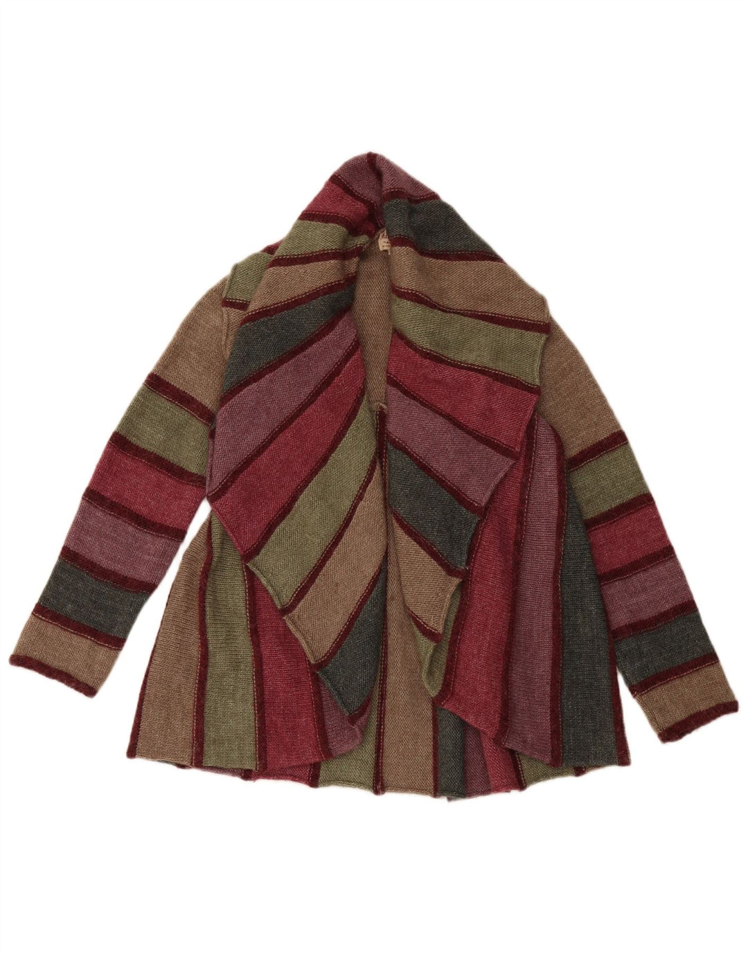 MARLBORO CLASSICS Suéter tipo cárdigan para mujer UK 10 Small Multicolor