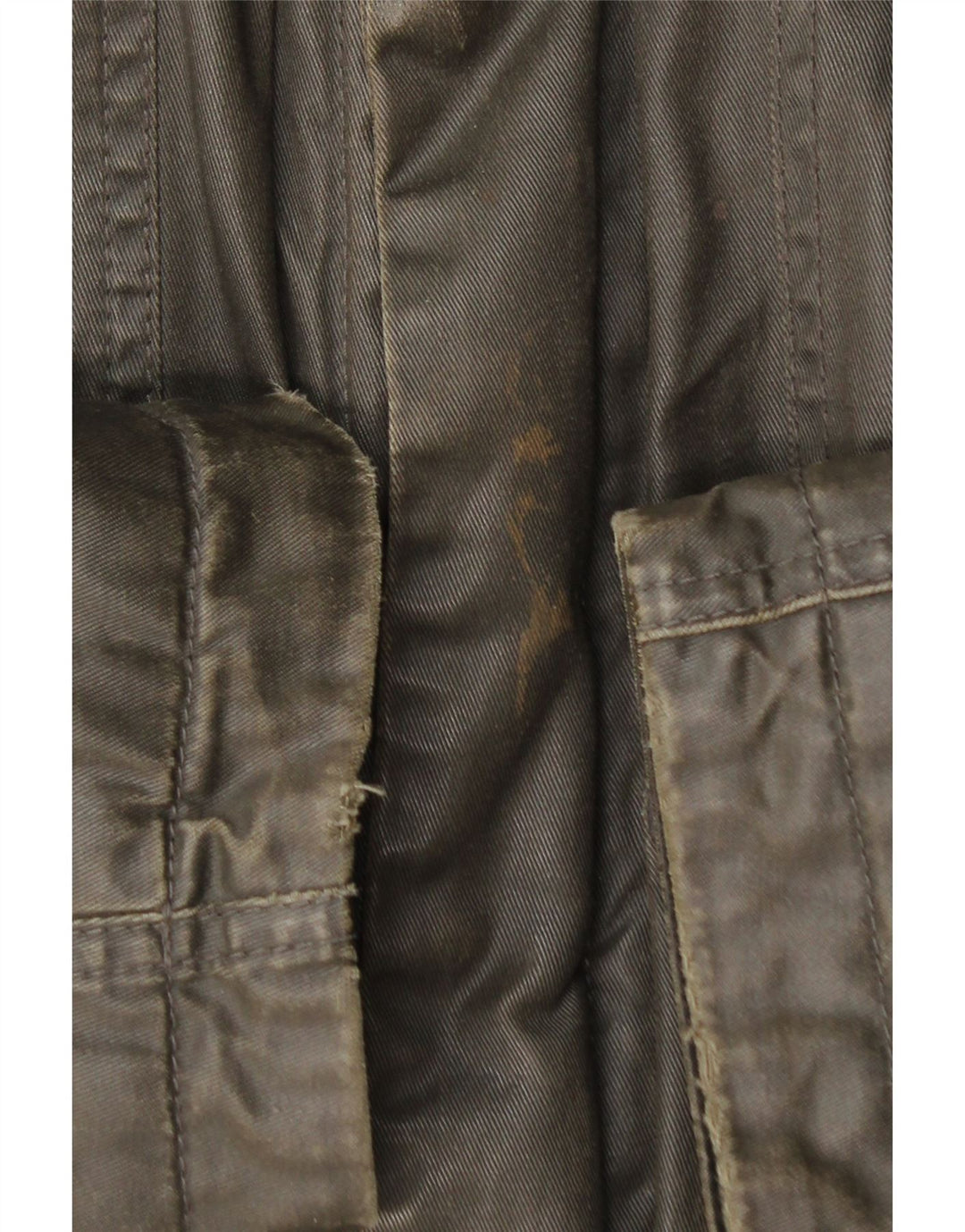 HUGO BOSS Chaqueta militar para hombre IT 50 Large Algodón marrón