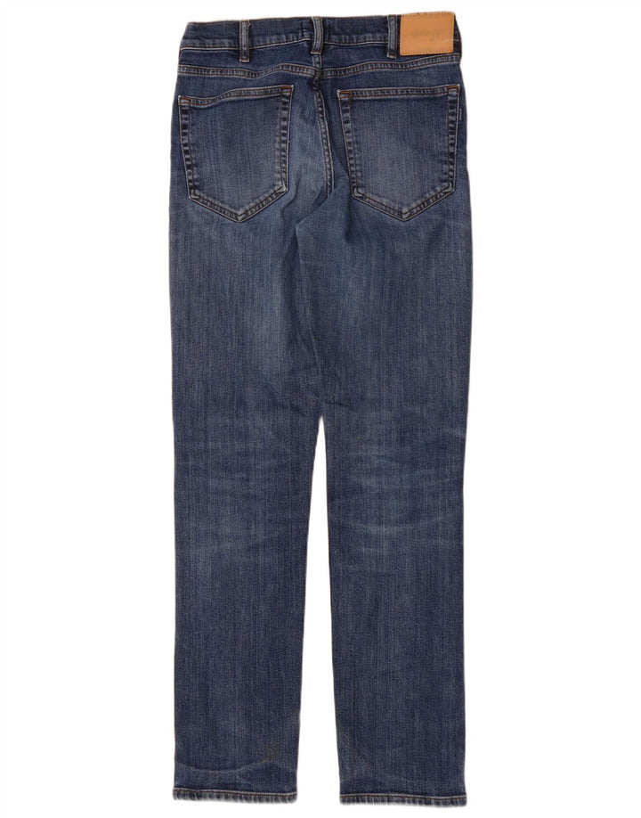 Gant Vaqueros ajustados desgastados para hombre W30 L32 Algodón azul