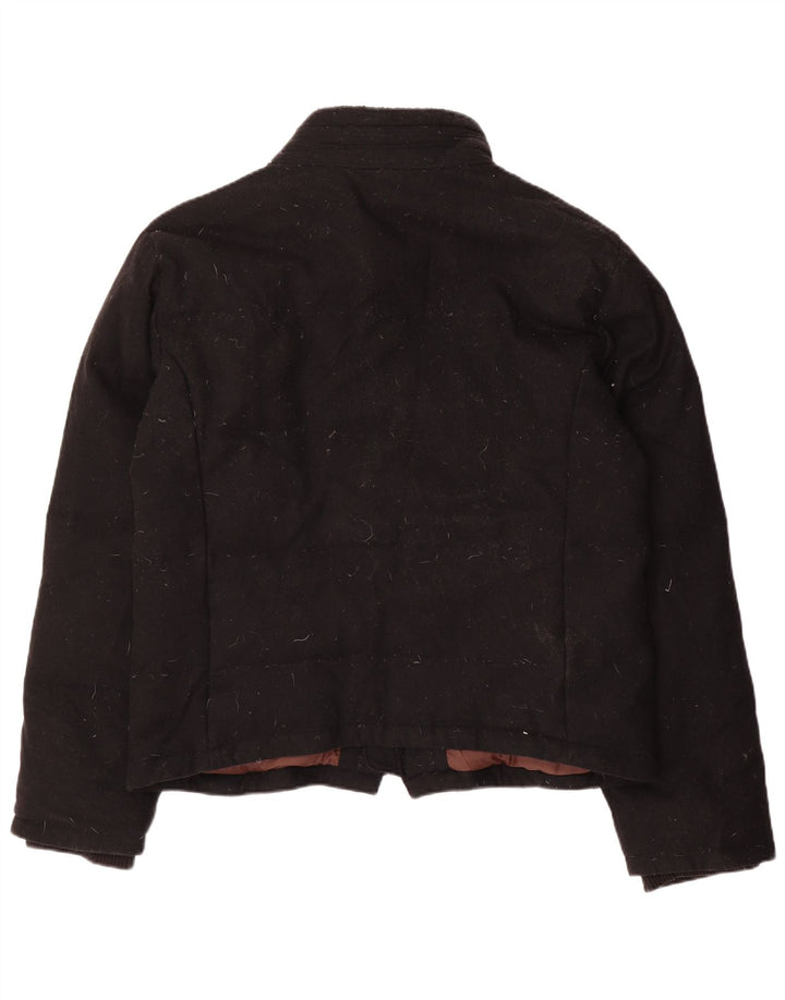 Calvin Klein Chaqueta acolchada para hombre IT 54 2XL Lana negra
