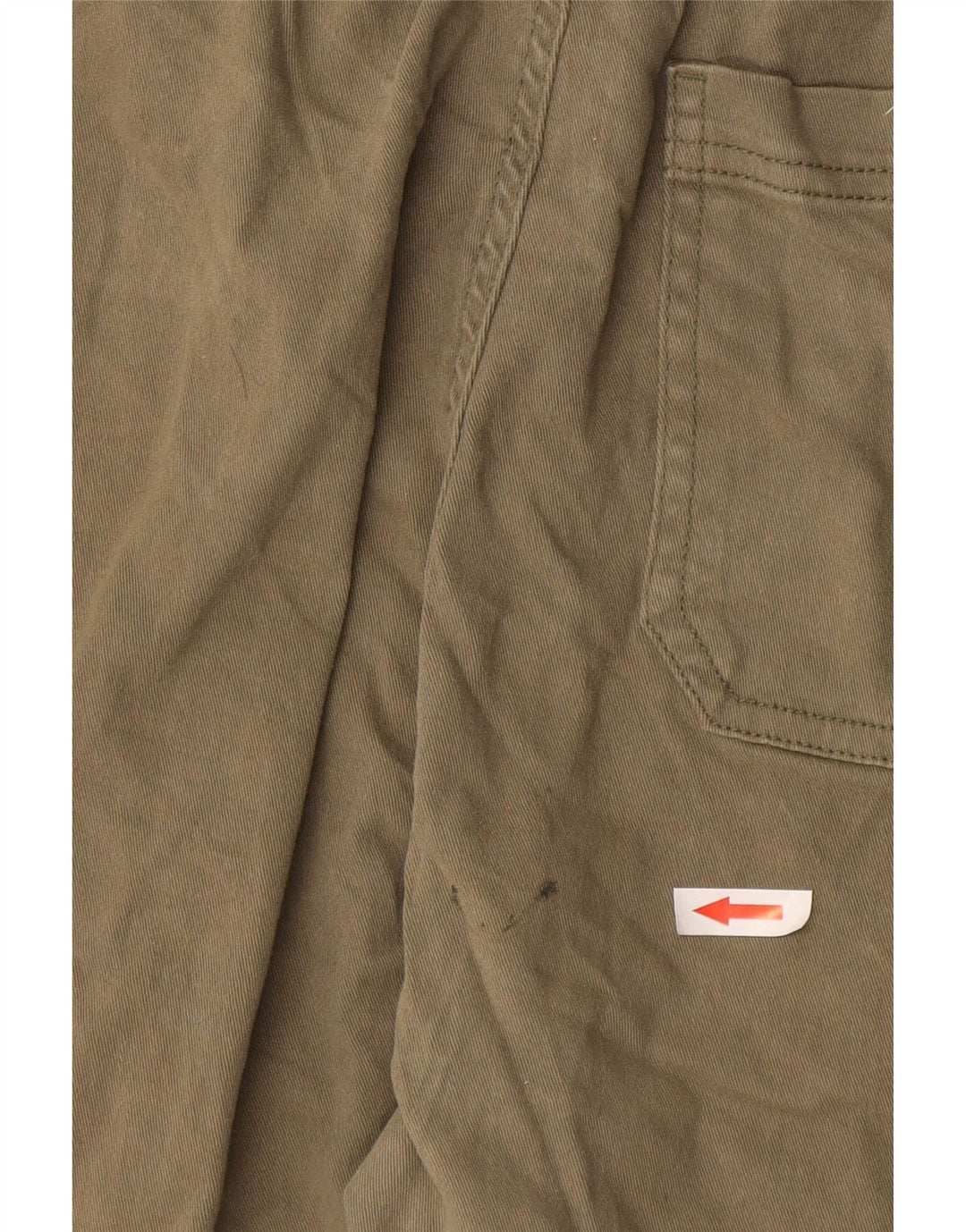 ANIMAL Pantalones cortos chinos para hombre pequeños W29 Algodón caqui
