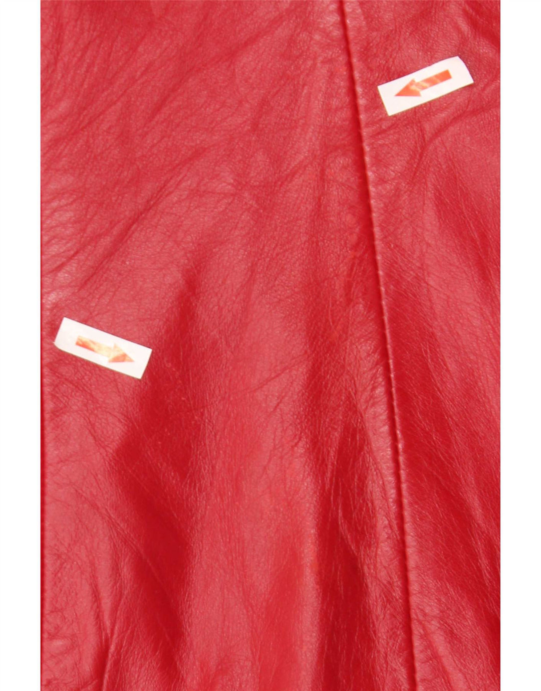 Chaqueta de cuero vintage para mujer Reino Unido 24 4XL Rojo
