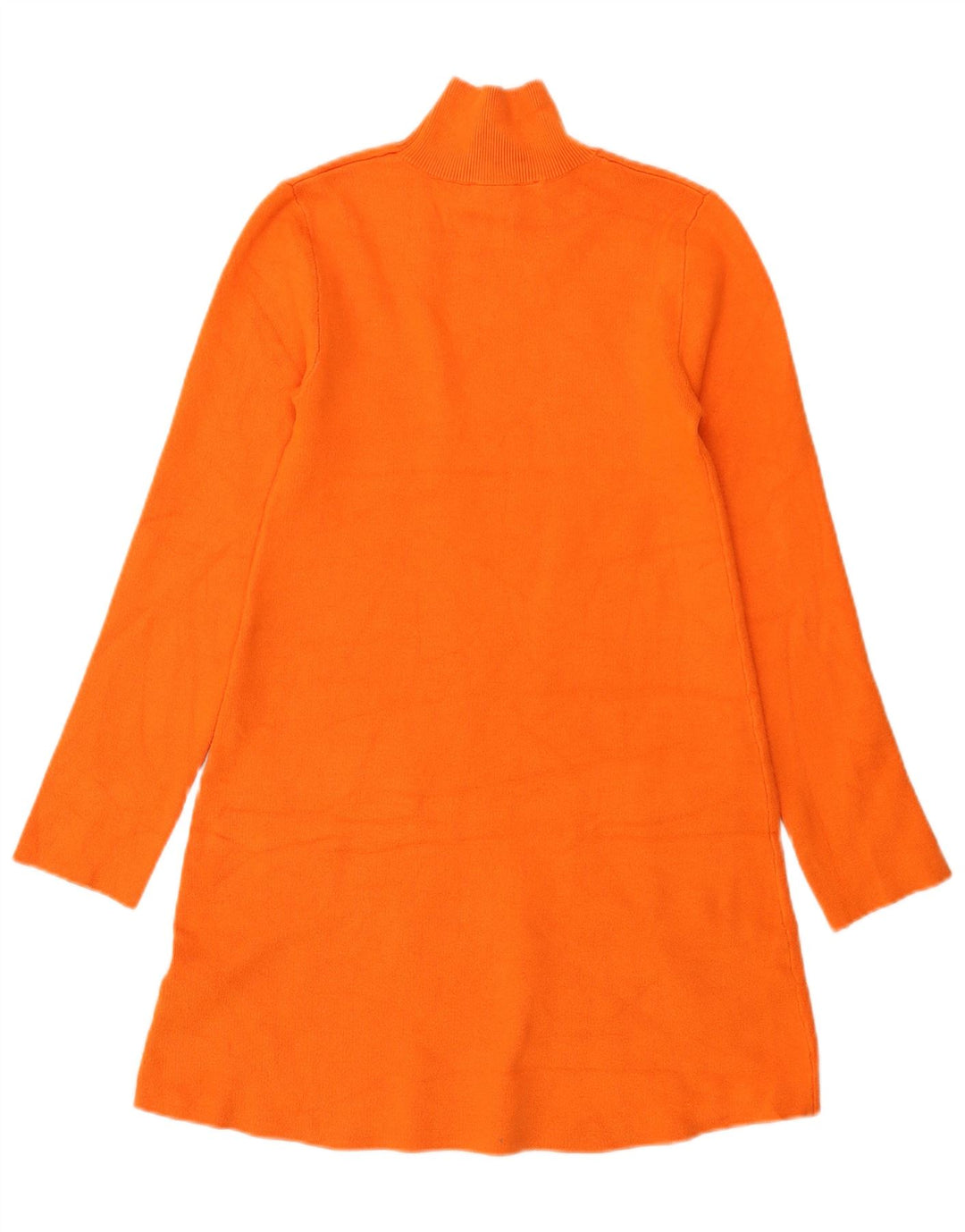 Zara Mujer Vestido Jersey UK 8 Small Naranja