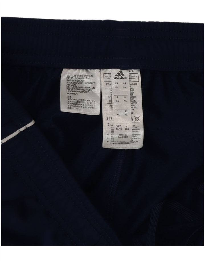 Adidas Hombre Pantalón Chándal Joggers XL Azul Marino Poliéster