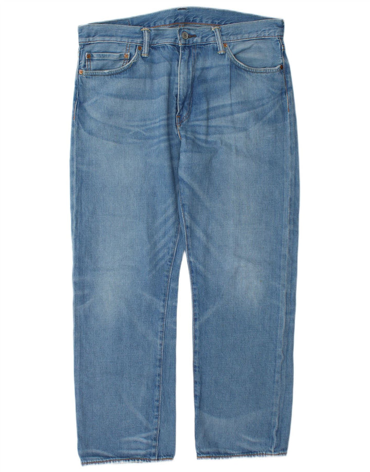 Levi's Hombre 504 Vaqueros Rectos W36 L30 Algodón Azul