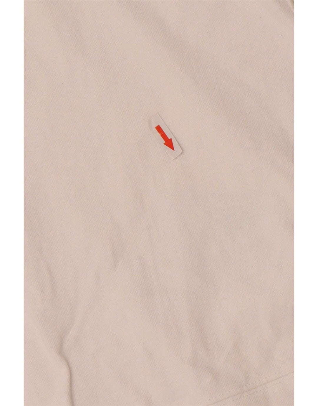 Calvin Klein Jeans Mujer Top Manga Larga Reino Unido 10 Pequeño Blanco
