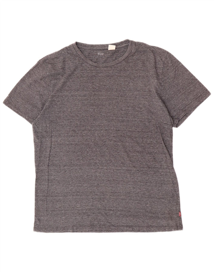 Levi's Camiseta para mujer Top UK 46 Large Grey Moteado