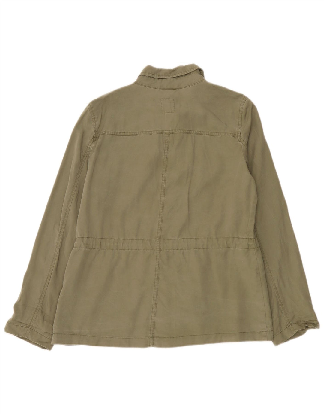 Camisa utilitaria Gap para mujer UK 44 Medium Khaki Tencel
